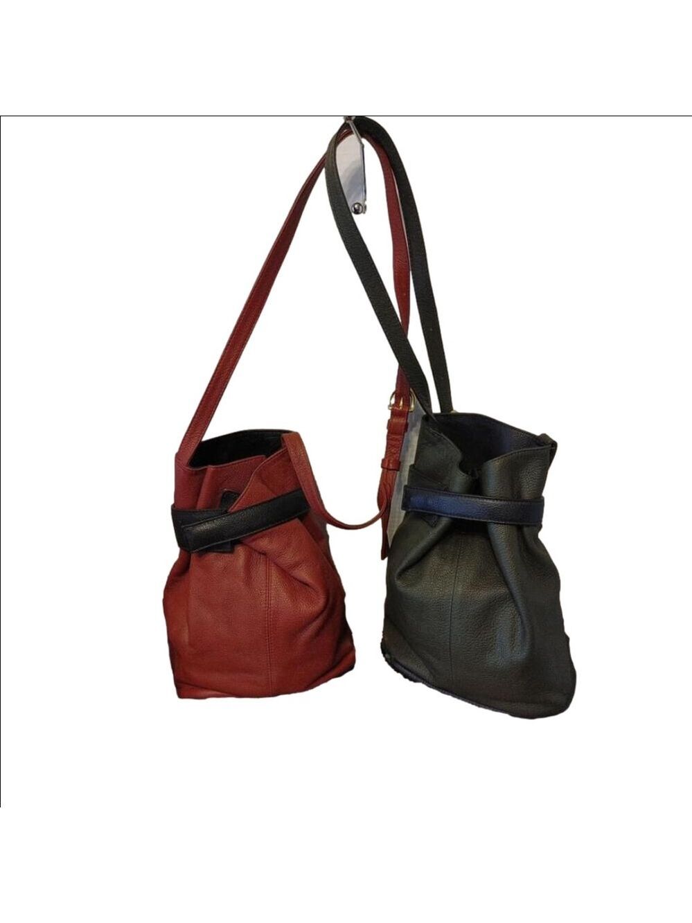 J.P. Ourse. & Cie Madison Avenue Leather Crossbody x2